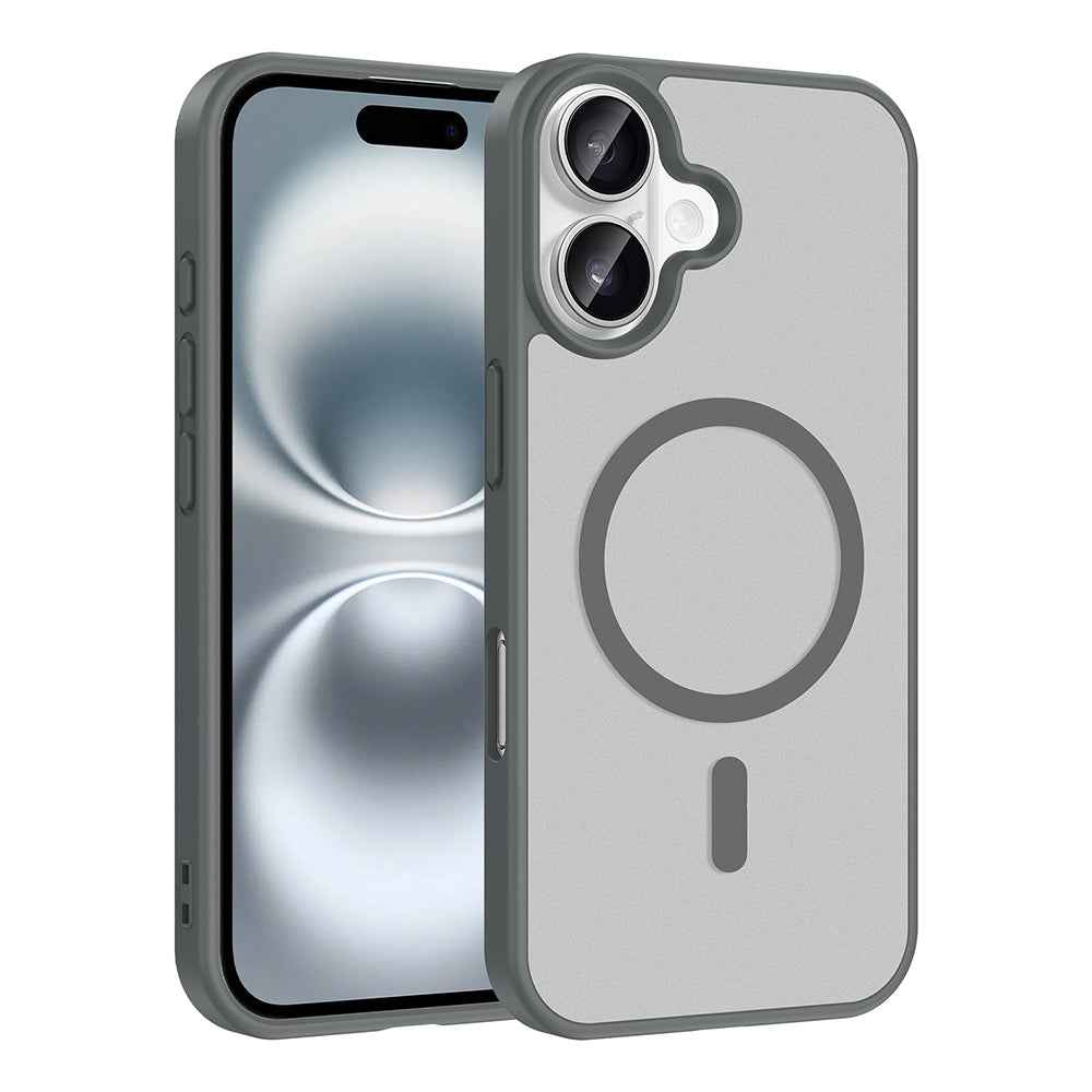 Apple iPhone 16 Kılıf M-safe Şarj Özellikli Zore Babet Kapak