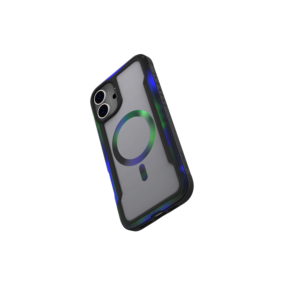 Apple iPhone 16 Kılıf M-safe Şarj Özellikli Airbagli Raptic Shield 2.0 Serisi Şeffaf Arka Yüzey Kapak