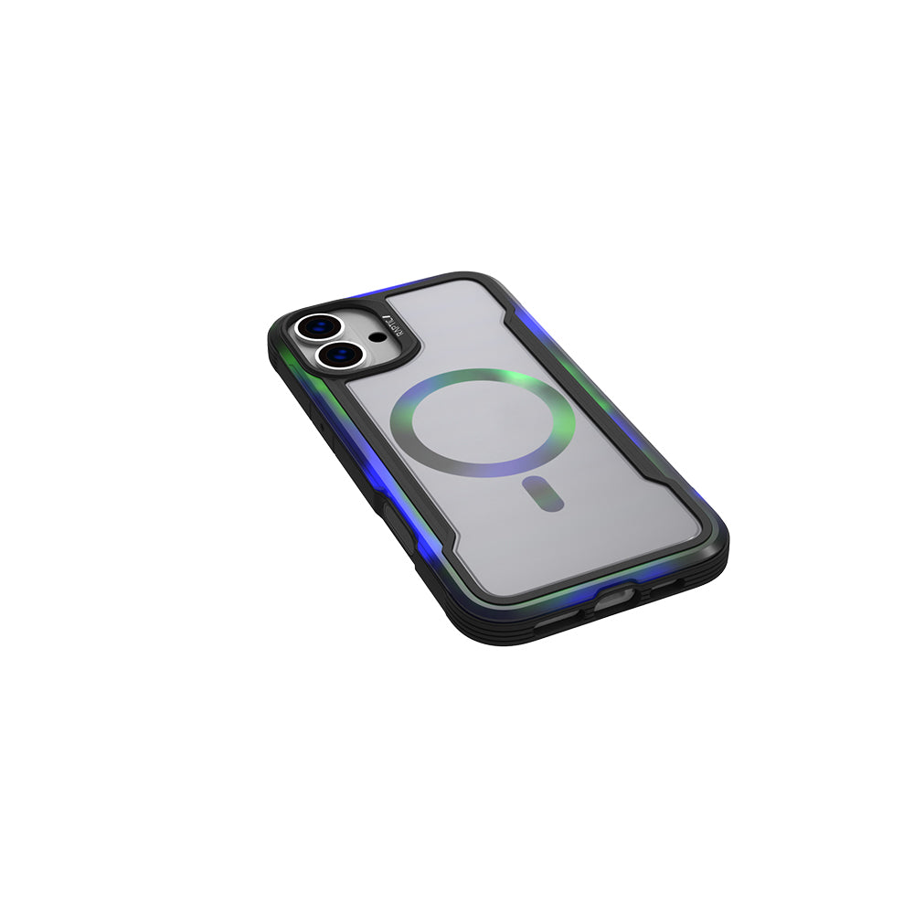 Apple iPhone 16 Kılıf M-safe Şarj Özellikli Airbagli Raptic Shield 2.0 Serisi Şeffaf Arka Yüzey Kapak