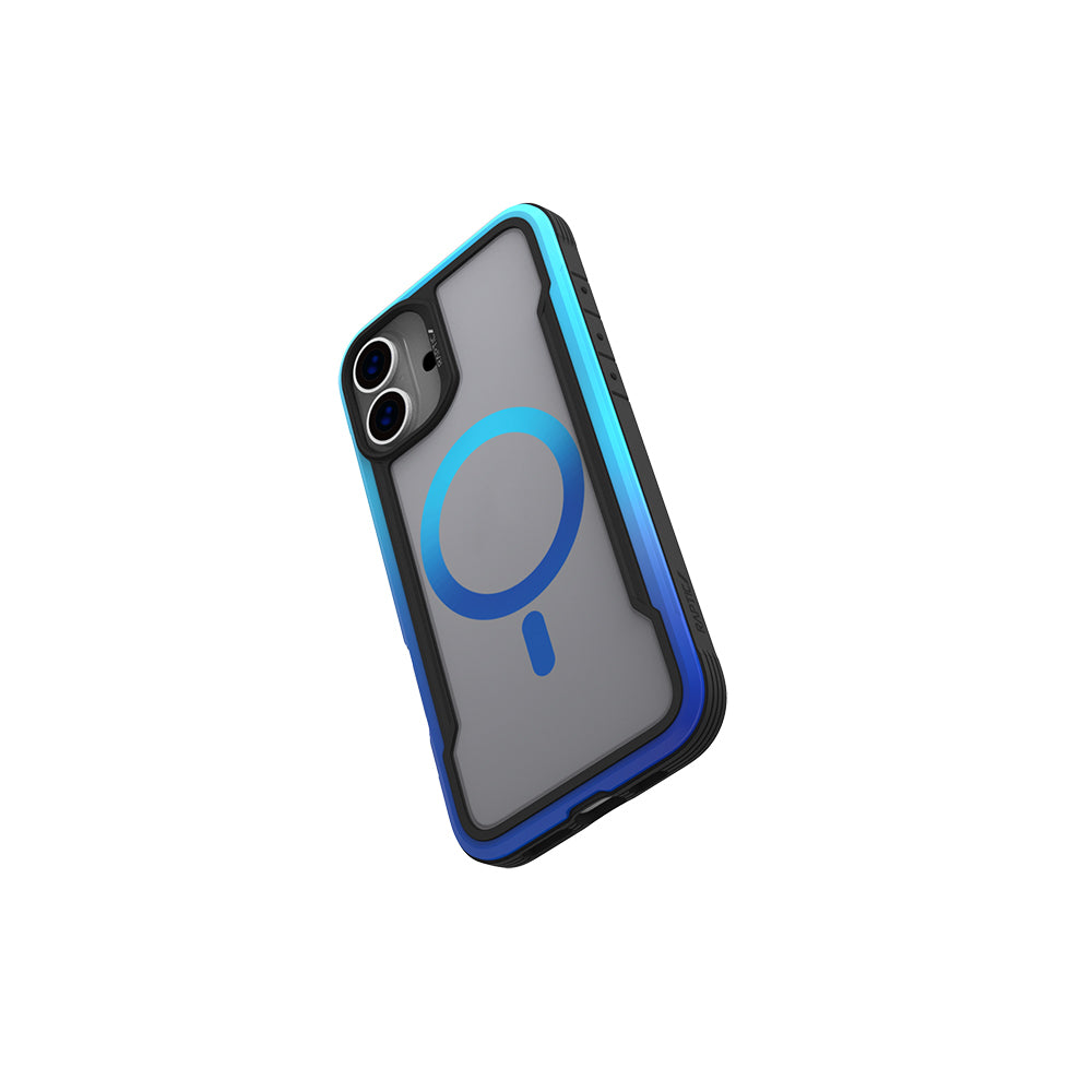 Apple iPhone 16 Kılıf M-safe Şarj Özellikli Airbagli Raptic Shield 2.0 Serisi Şeffaf Arka Yüzey Kapak