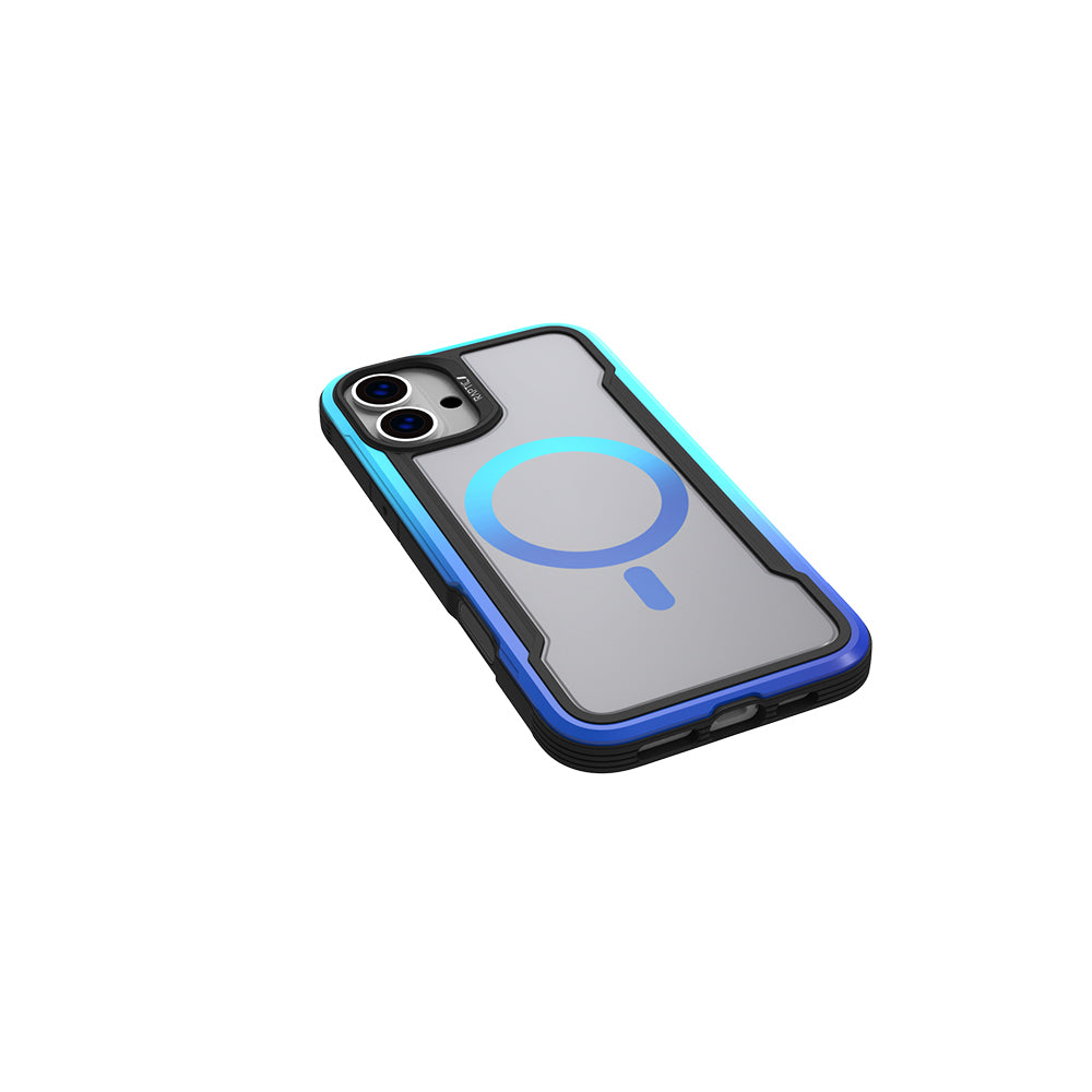 Apple iPhone 16 Kılıf M-safe Şarj Özellikli Airbagli Raptic Shield 2.0 Serisi Şeffaf Arka Yüzey Kapak