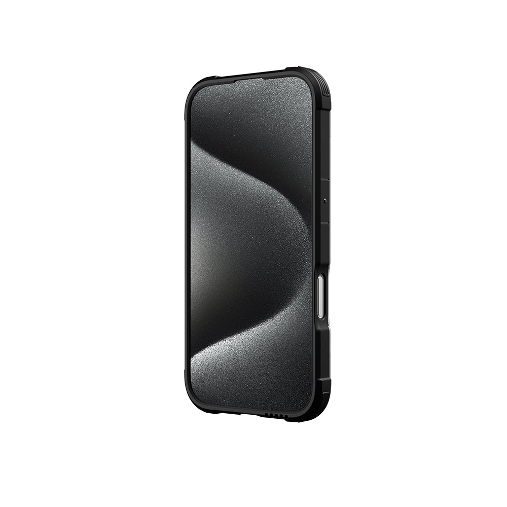 Apple iPhone 16 Kılıf M-safe Şarj Özellikli Airbagli Raptic Shield Serisi Şeffaf Arka Yüzey Kapak