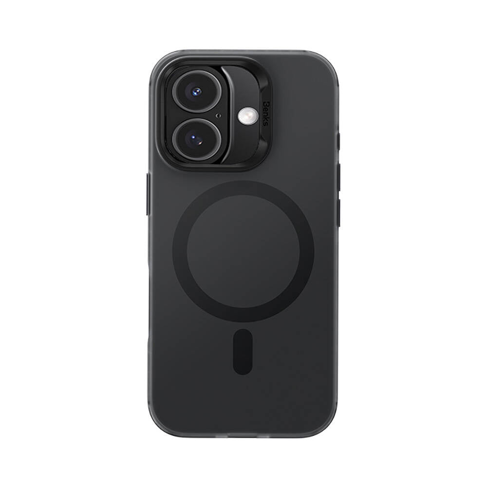 Apple iPhone 16 Kılıf M-safe Şarj Özellikli Benks Lucid Armor Kapak