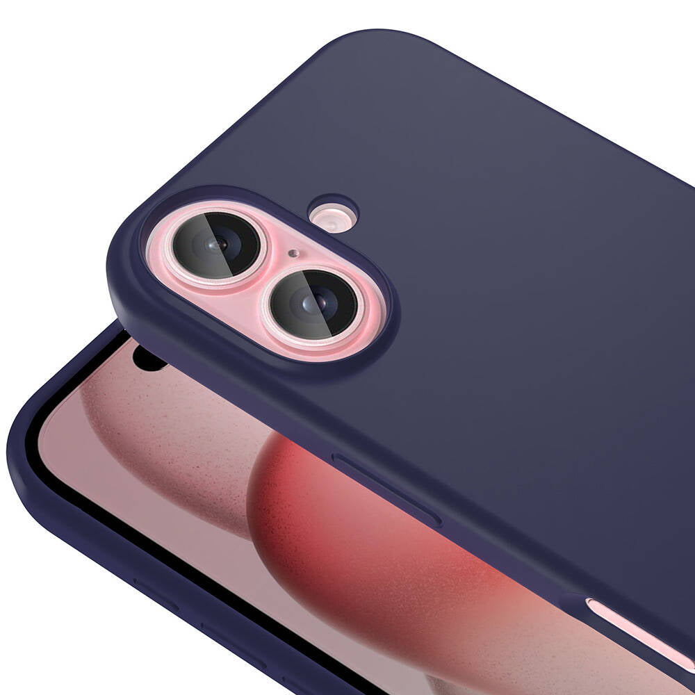 Apple iPhone 16 Kılıf M-safe Şarj Özellikli Sıvı Teknolojili Silinebilir Sert Zore Kivi Kapak