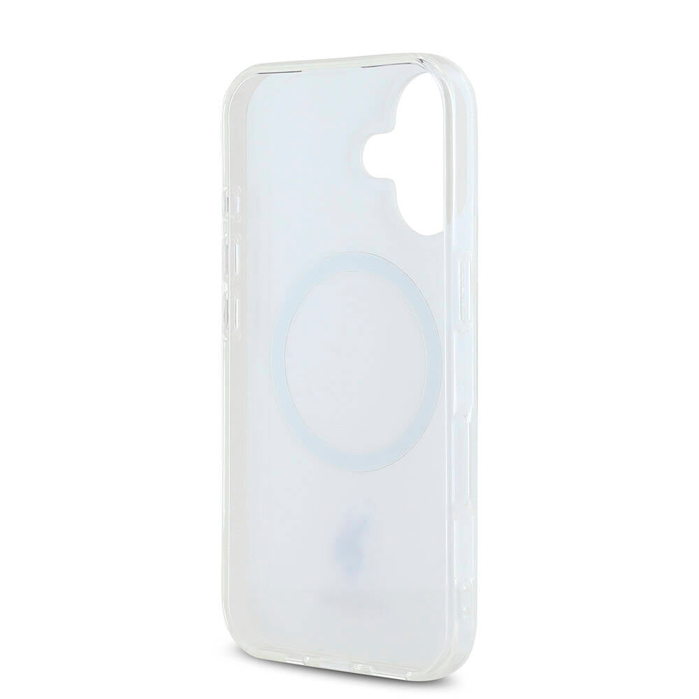 Apple iPhone 16 Kılıf U.S. Polo Assn. Orjinal Lisanslı M-safe Şarj Özellikli IML Double Horse Logolu Ring Kapak