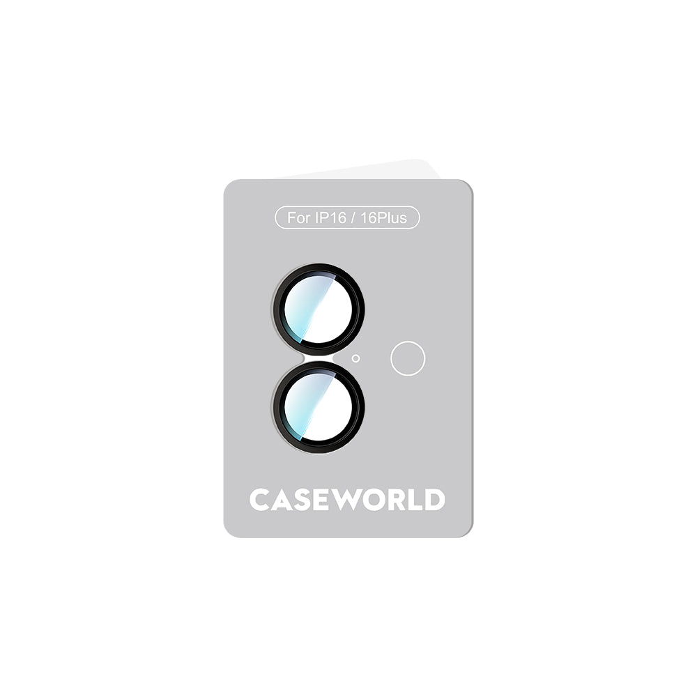 Apple iPhone 16 Plus CaseWorld Alloy Serisi Oleofobik Anti Reflective Kamera Lens Koruyucu