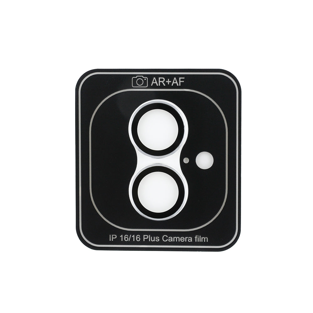 Apple iPhone 16 Plus Guess Orjinal Lisanslı Metal Kamera Lens Koruyucu