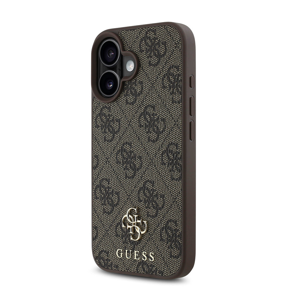 Apple iPhone 16 Plus Kılıf Guess Orjinal Lisanslı M-safe Şarj Özellikli Small 4G Classic Kapak