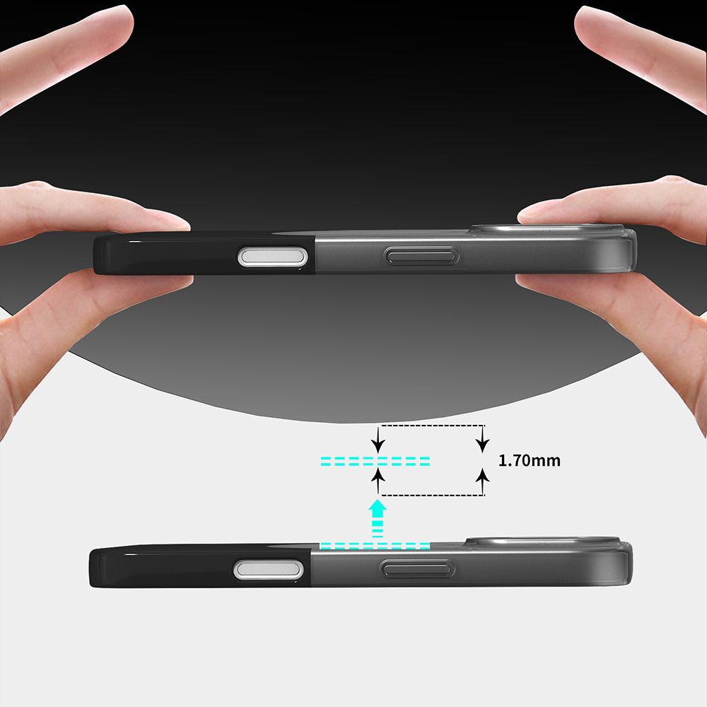 Apple iPhone 16 Plus Kılıf M-Safe Şarj Özellikli Mıknatıslı Zore Duble Kapak