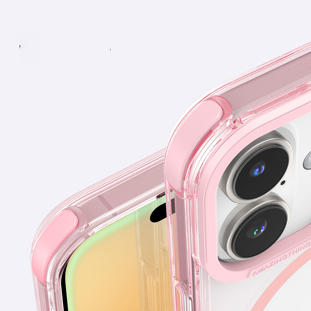 Apple iPhone 16 Plus Kılıf M-safe Şarj Özellikli Amazingthing Omni Serisi Kapak