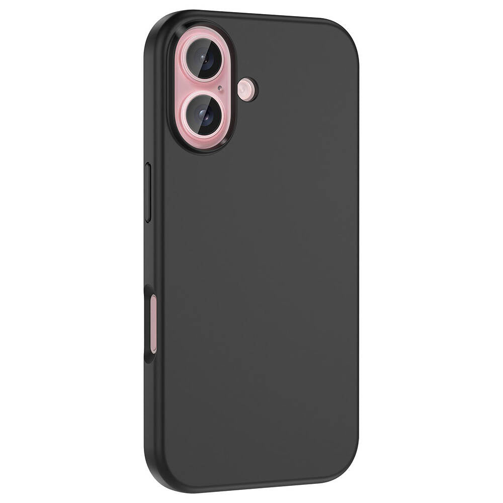Apple iPhone 16 Plus Kılıf M-safe Şarj Özellikli Sıvı Teknolojili Silinebilir Sert Zore Kivi Kapak