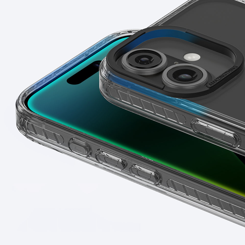 Apple iPhone 16 Plus Kılıf M-safe Şarj Özellikli Standlı Amazingthing Titan Pro Plus Kapak