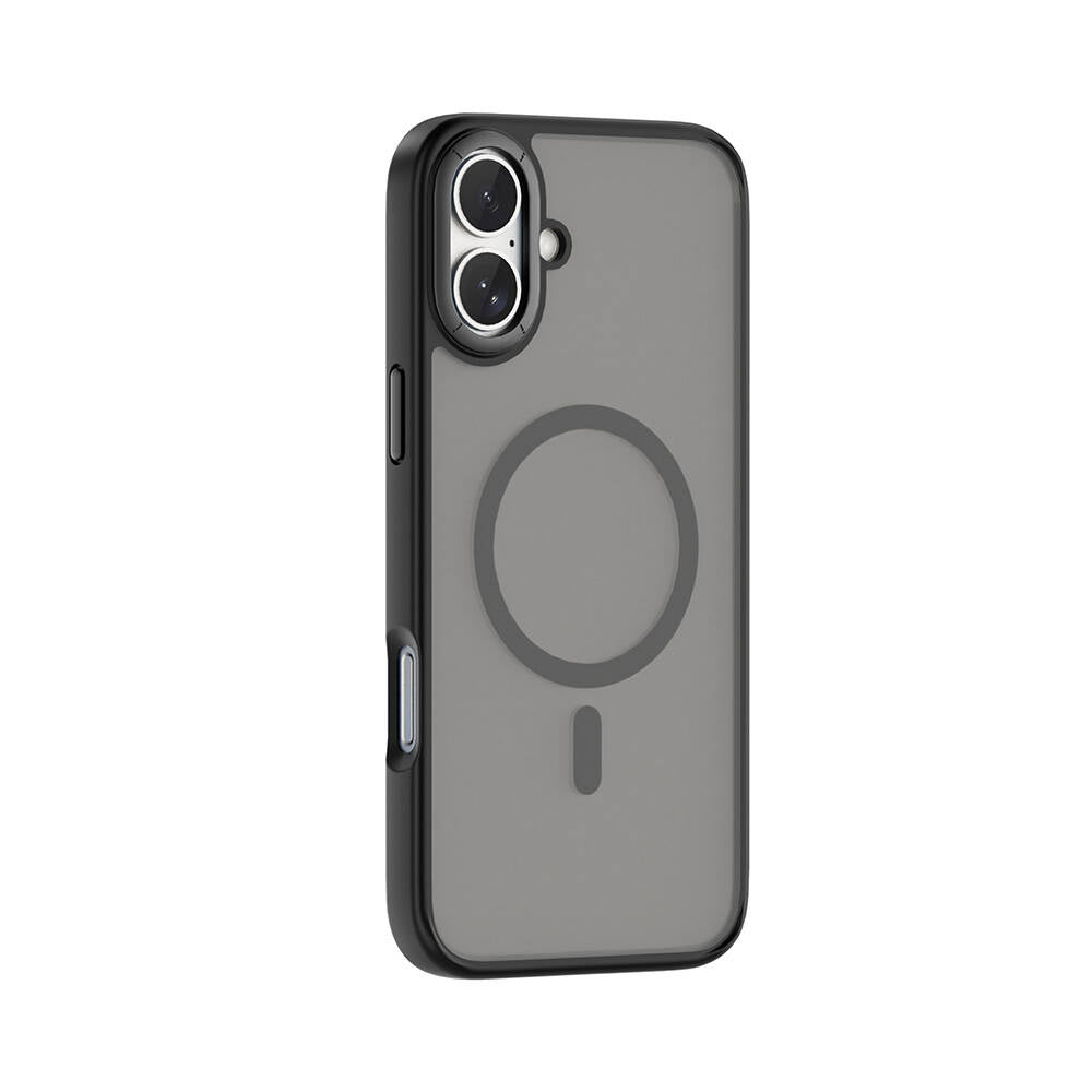 Apple iPhone 16 Plus Kılıf Wiwu FGG-012 ArmorPro Serisi M-safe Şarj Özellikli Parmak İzi Bırakmayan Kılıf
