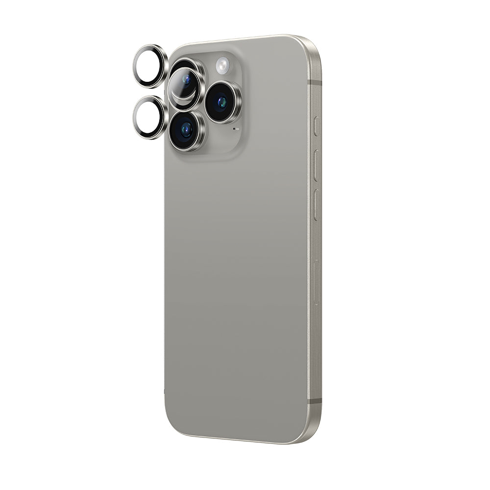 Apple iPhone 16 Pro Amazingthing Anti Reflective Kamera Lens Koruyucu + Kolay Uygulama Aparatlı