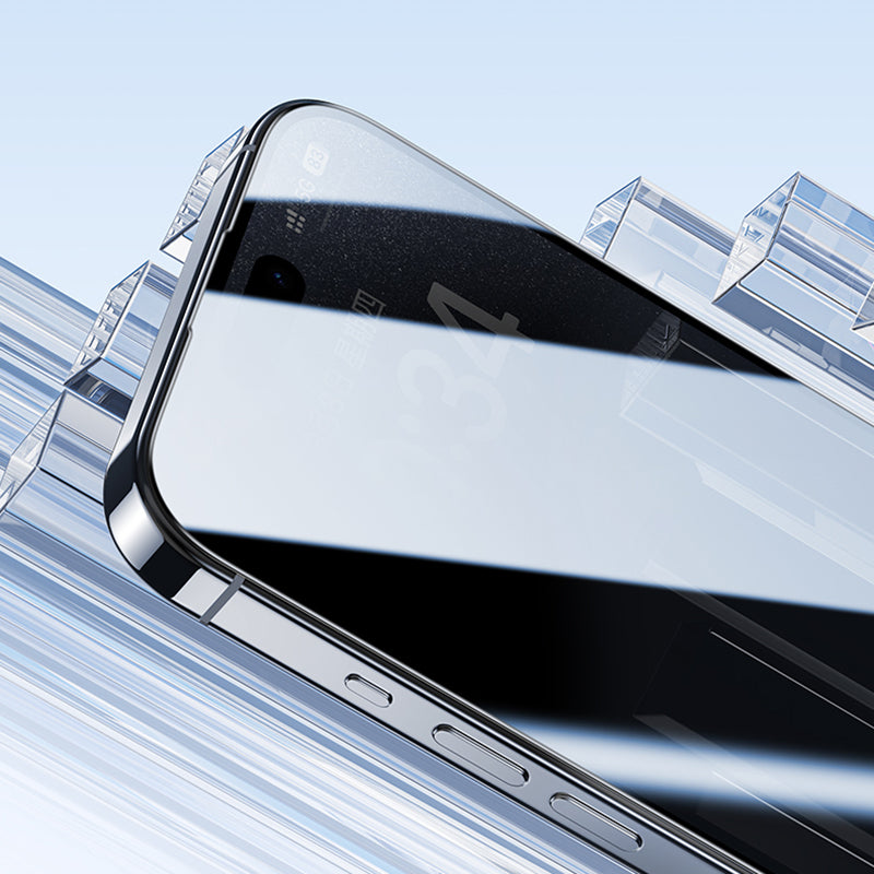 Apple iPhone 16 Pro Benks Ultra İnce Kenarlı Privacy Hayalet Ekran Koruyucu + Kolay Uygulama Aparatlı
