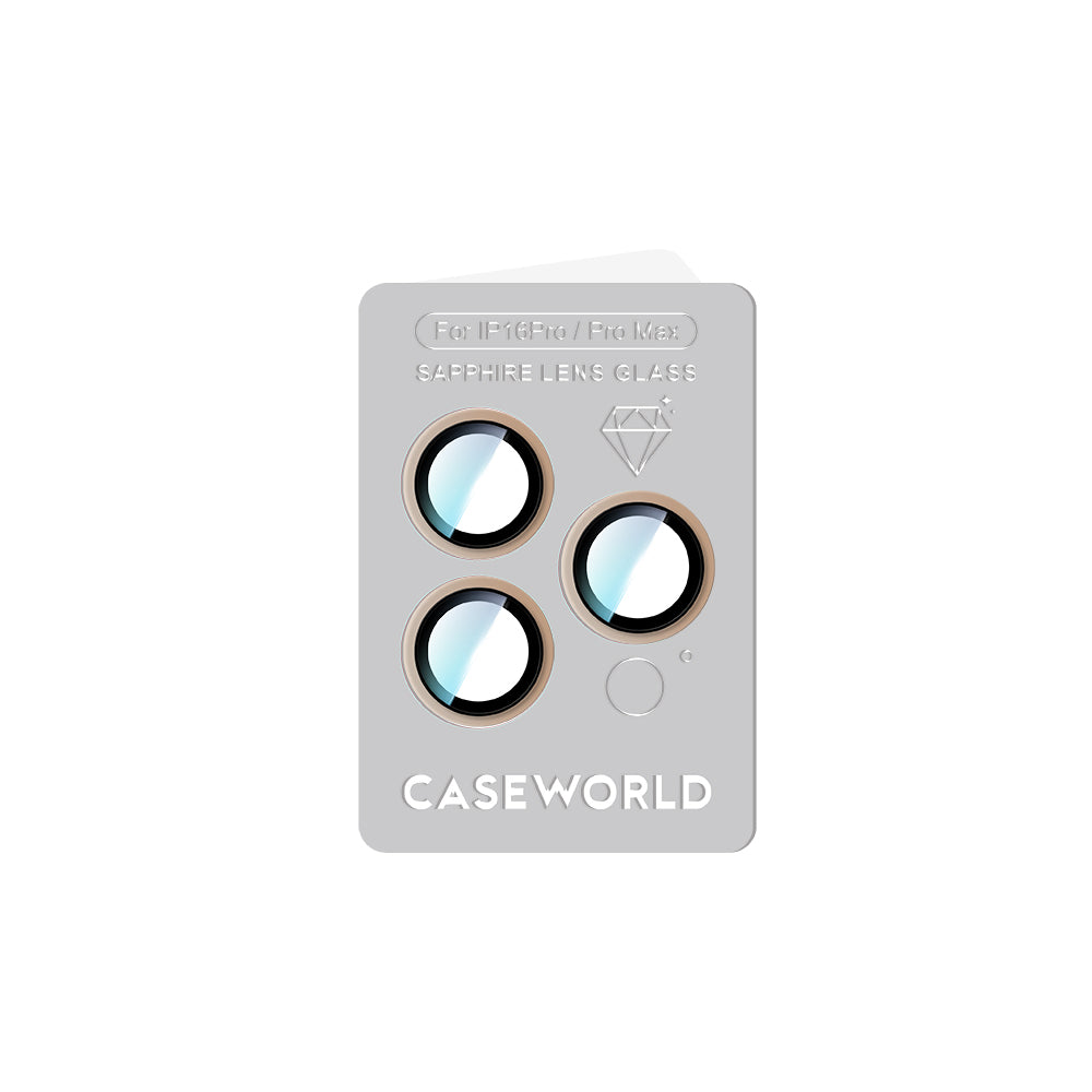 Apple iPhone 16 Pro CaseWorld Sapphire Serisi Anti Reflective Lens Koruyucu