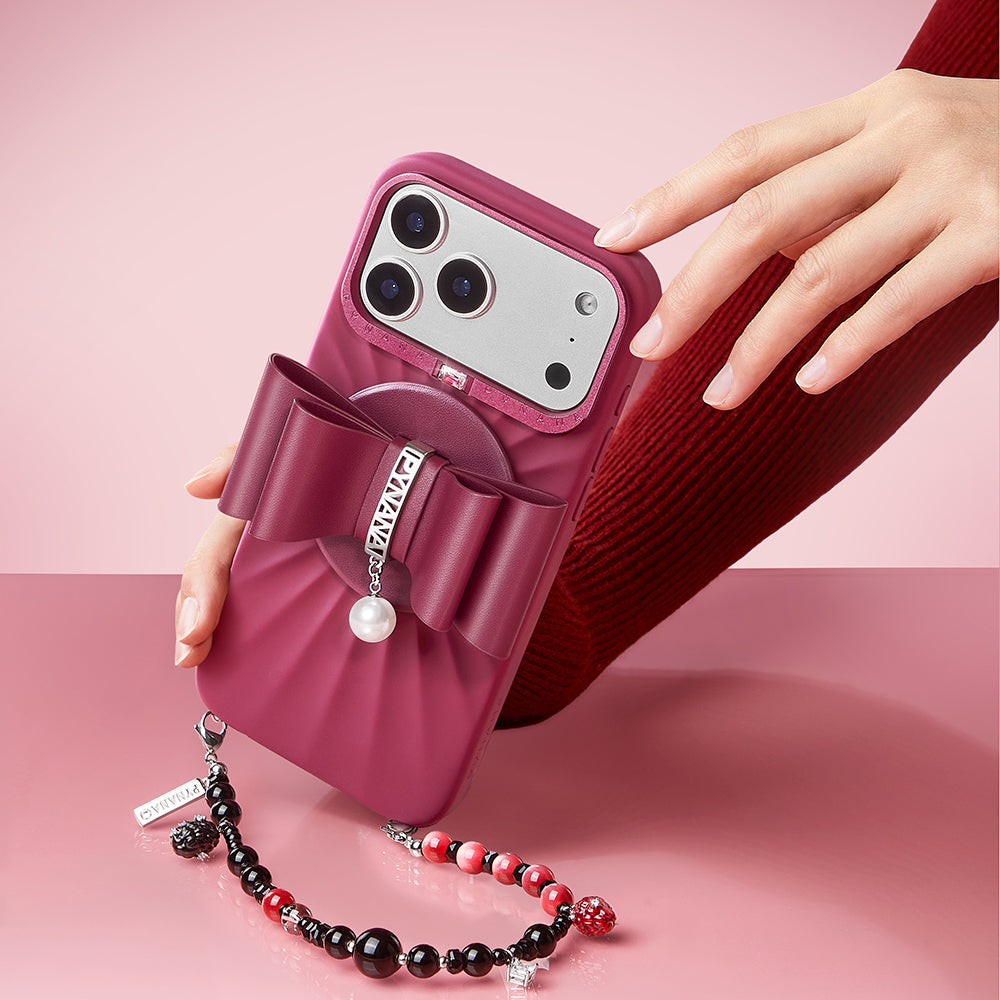 Apple iPhone 16 Pro Kılıf Kabartma Tasarımlı Metal Kamera Çerçeveli Pynana Starlight Serisi Kapak