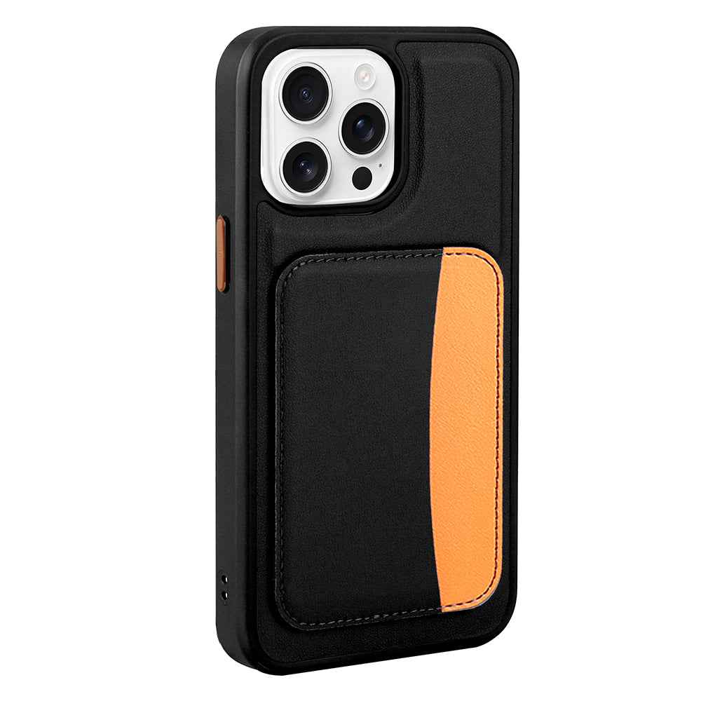 Apple iPhone 16 Pro Kılıf Kartlıklı Zore X-Kart Silikon Kapak