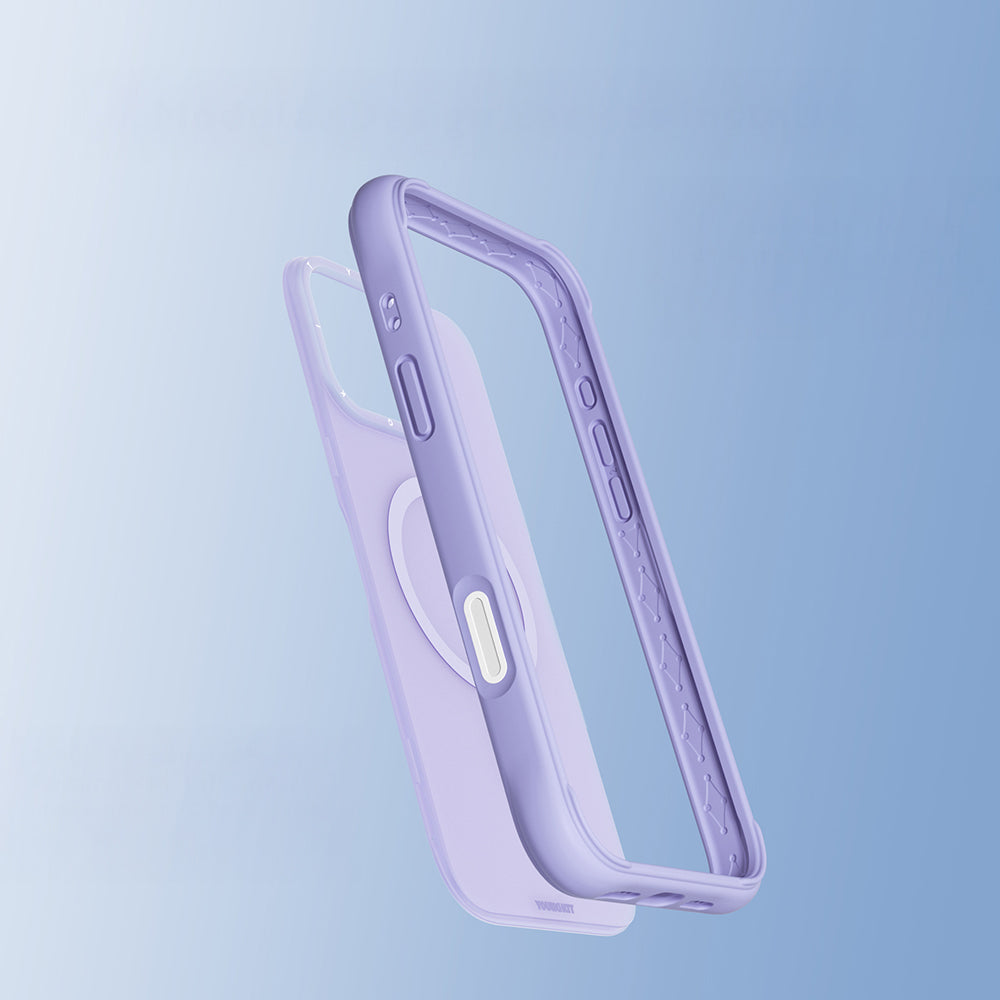 Apple iPhone 16 Pro Kılıf M-safe Şarj Özellikli Youngkit Macaroon Serisi Kapak