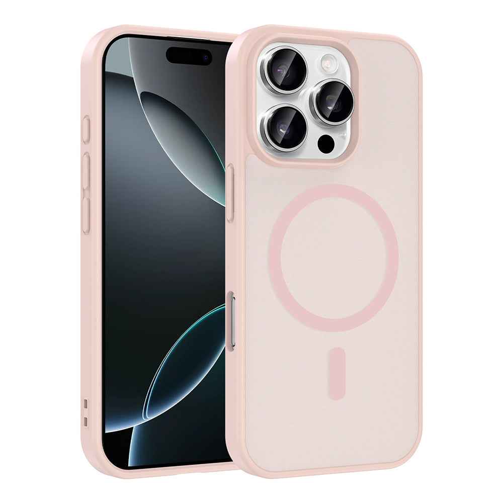 Apple iPhone 16 Pro Kılıf M-safe Şarj Özellikli Zore Babet Kapak