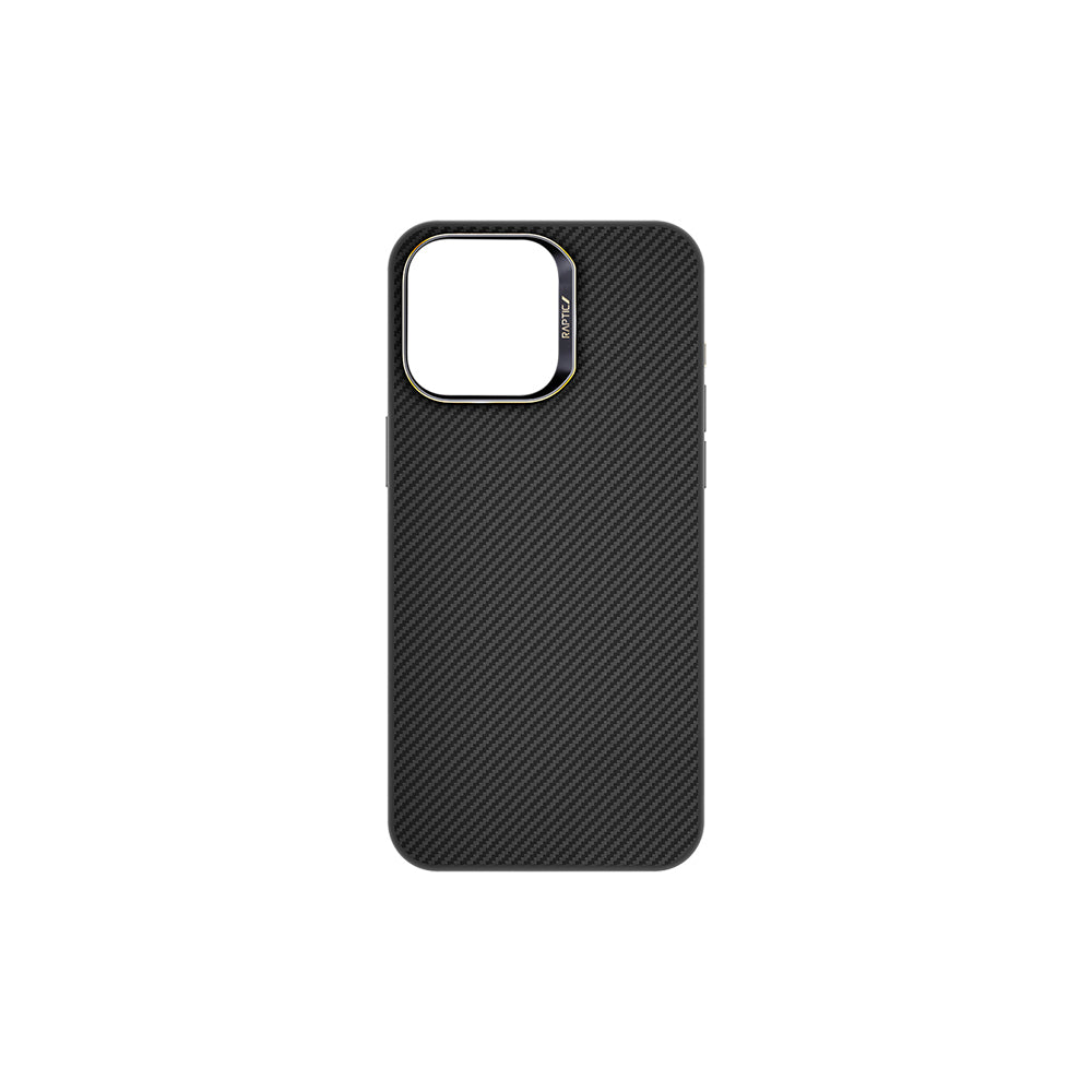 Apple iPhone 16 Pro Kılıf M-safe Şarj Özellikli 600D Metal Kamera Çerçeveli Raptic Aramid Fiber Serisi Kapak