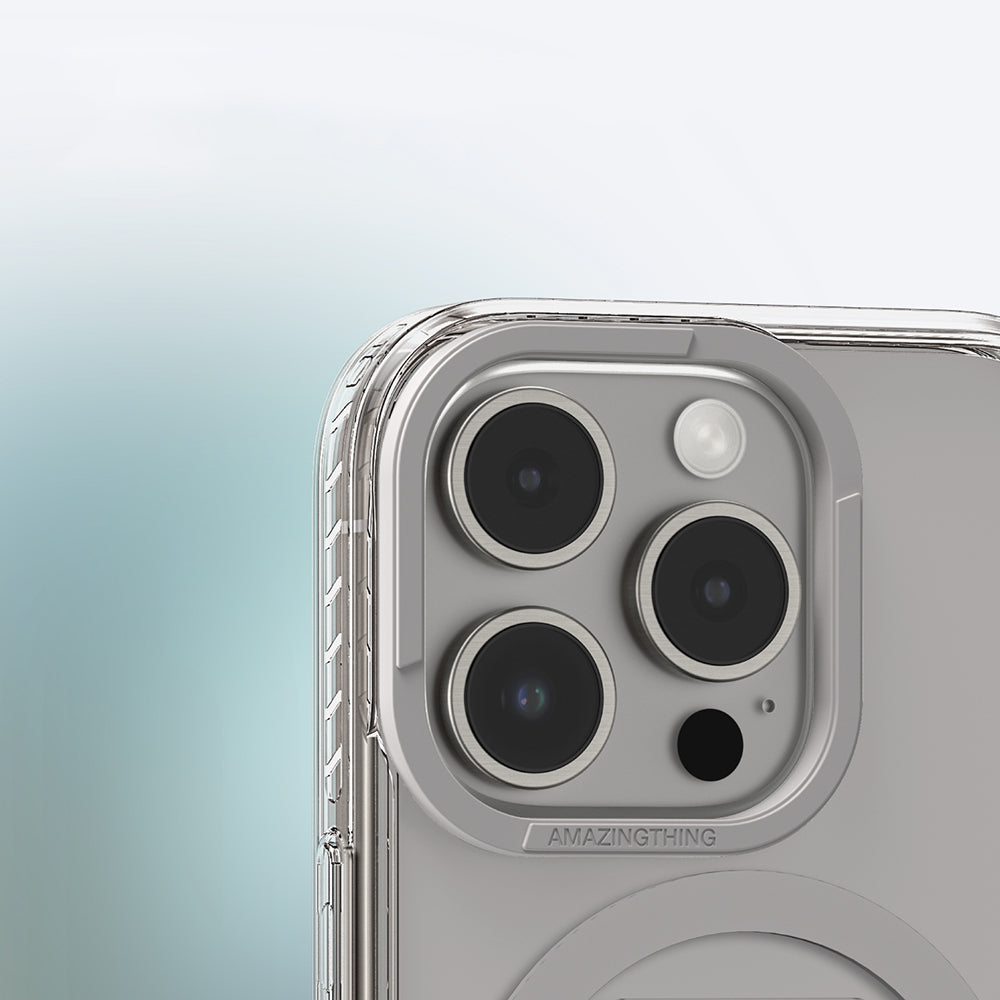 Apple iPhone 16 Pro Kılıf M-safe Şarj Özellikli Standlı Amazingthing Titan Pro Plus Kapak