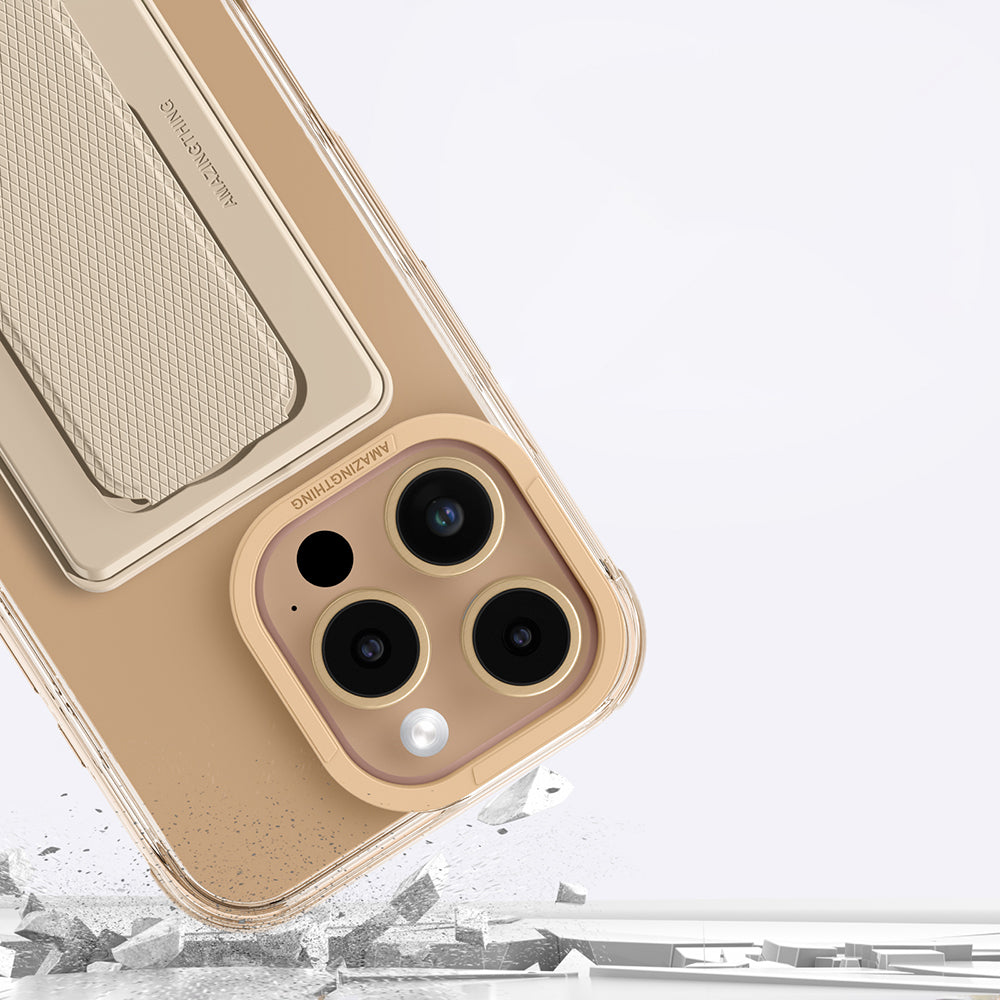 Apple iPhone 16 Pro Kılıf M-safe Şarj Özellikli Standlı Set Amazingthing Omni Adventure Serisi Kapak