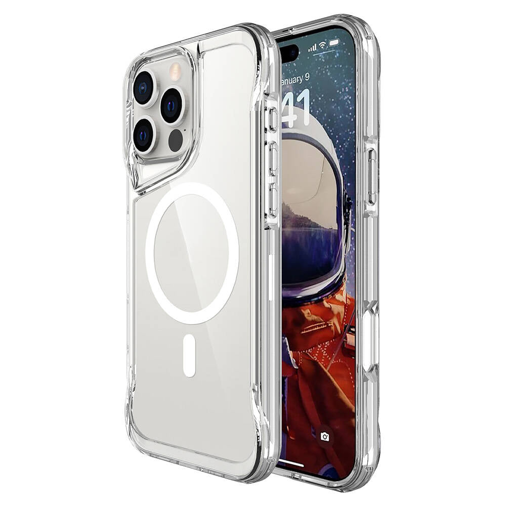 Apple iPhone 16 Pro Kılıf Zore M-safe Şarj Özellikli T-Max M-safe Kapak