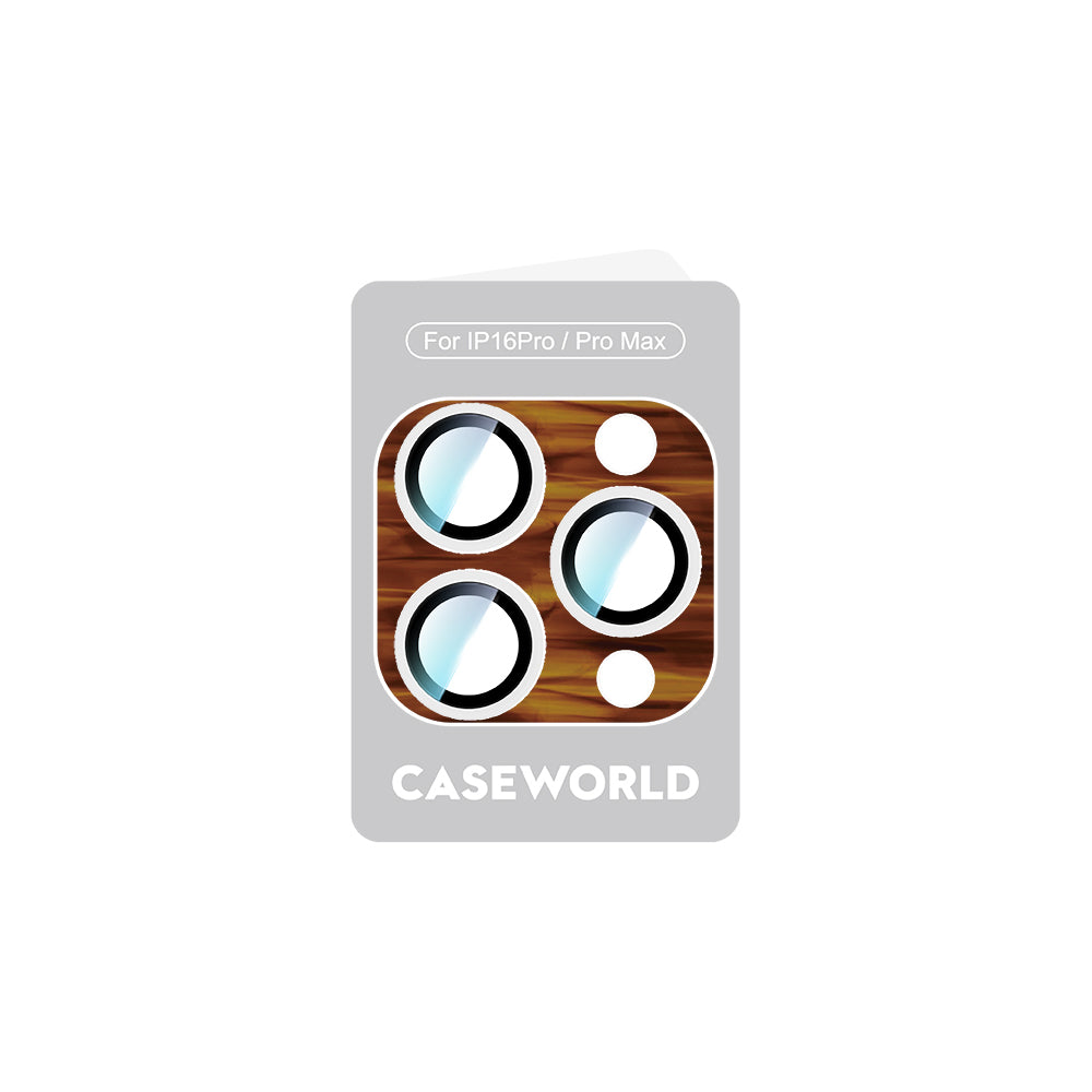 Apple iPhone 16 Pro Max CaseWorld Crystal Color Serisi Full Kamera Lens Koruyucu