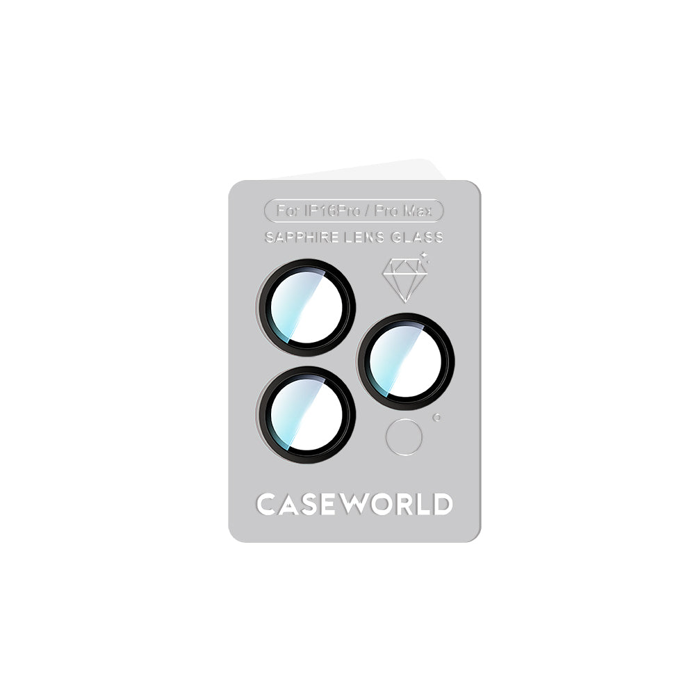 Apple iPhone 16 Pro Max CaseWorld Sapphire Serisi Anti Reflective Lens Koruyucu