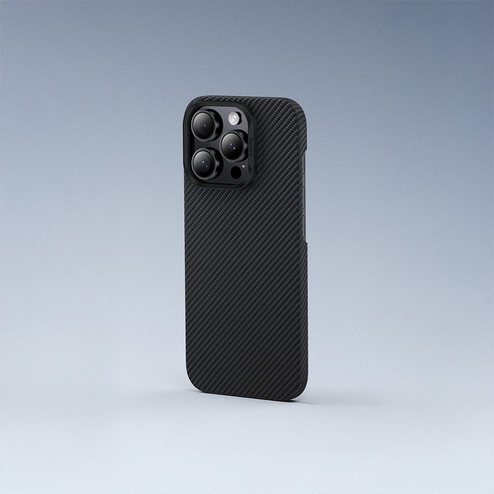Apple iPhone 16 Pro Max Kılıf Benks M-safe Şarj Özellikli Metal Kamera Çerçeveli Magnetik ArmorAir 600D Kevlar Fiber Kapak