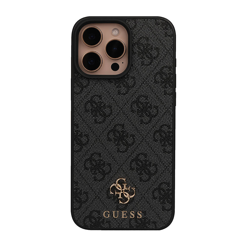 Apple iPhone 16 Pro Max Kılıf Guess Orjinal Lisanslı M-safe Şarj Özellikli Small 4G Classic Kapak