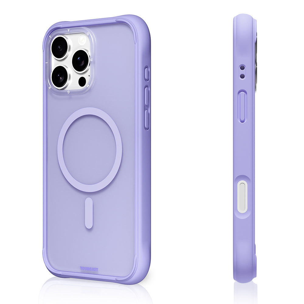 Apple iPhone 16 Pro Max Kılıf M-safe Şarj Özellikli Youngkit Macaroon Serisi Kapak