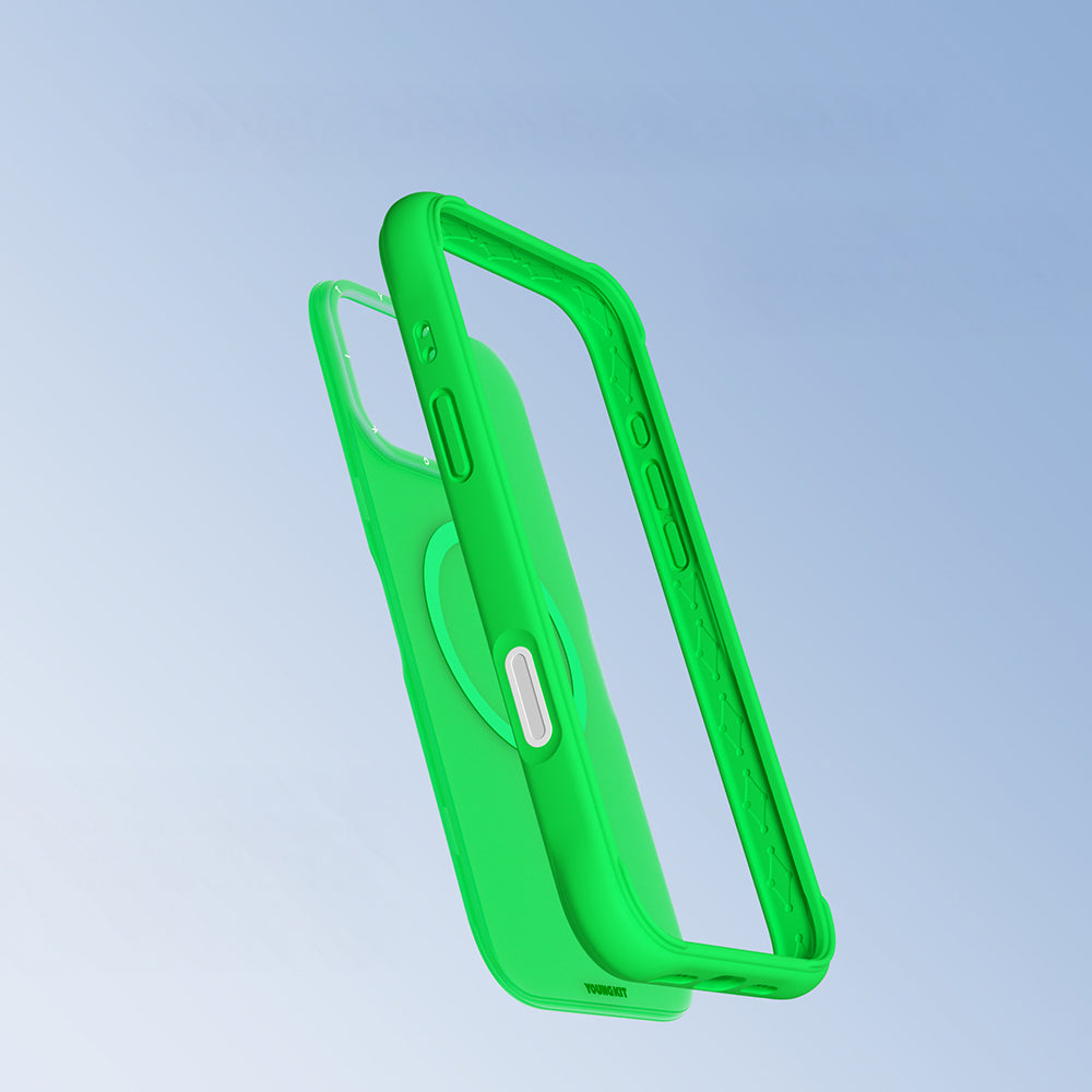 Apple iPhone 16 Pro Max Kılıf M-safe Şarj Özellikli Youngkit Macaroon Serisi Kapak