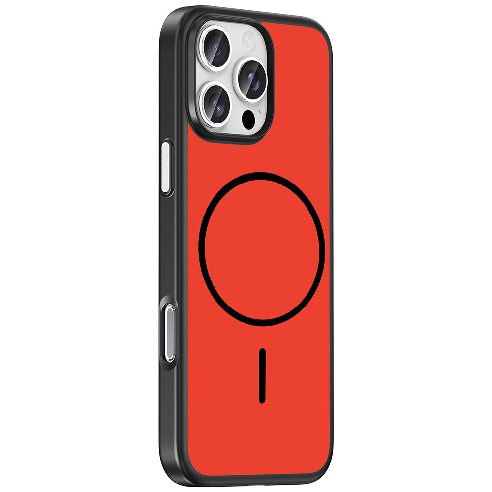 Apple iPhone 16 Pro Max Kılıf M-Safe Şarj Özellikli Zore Lora PC Kapak