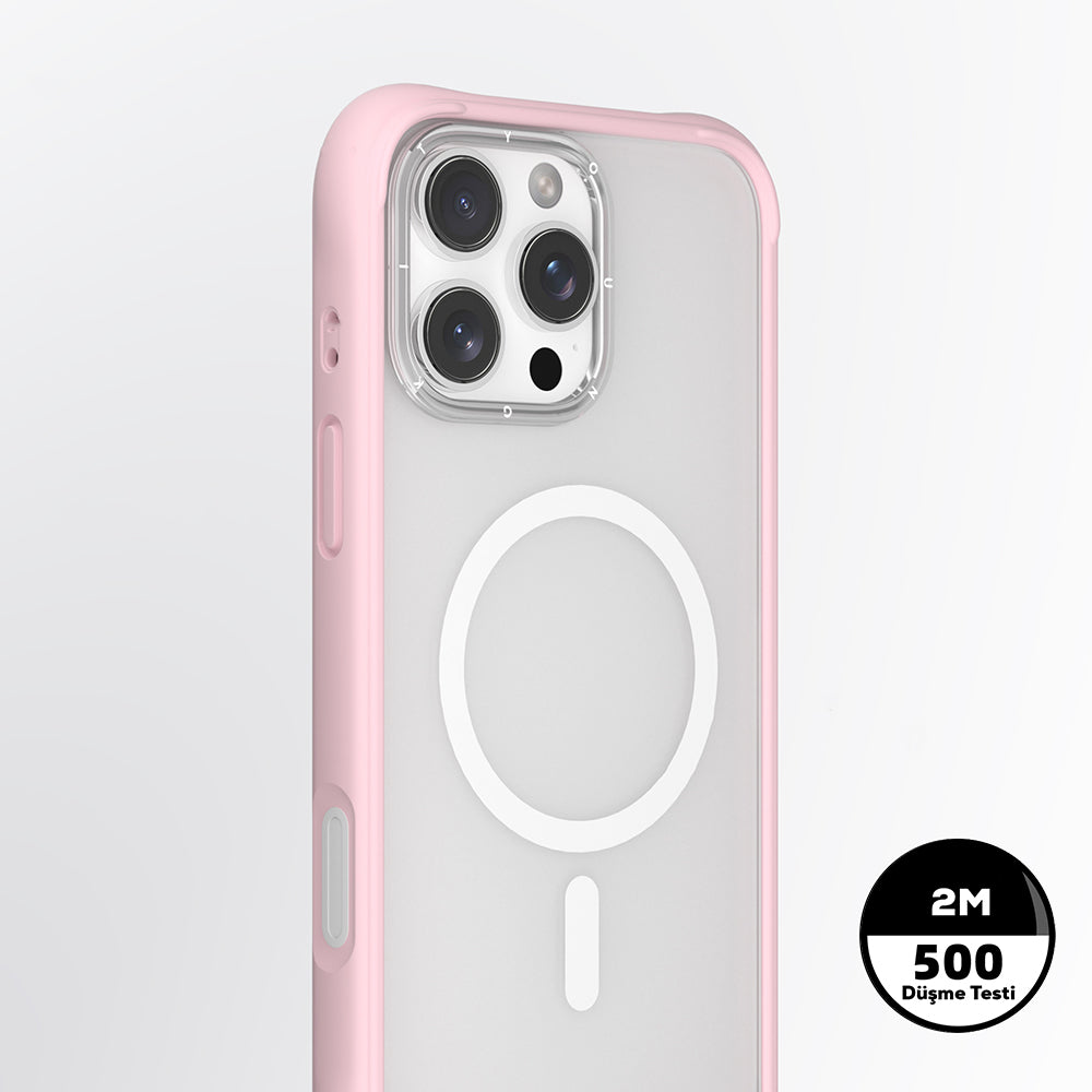 Apple iPhone 16 Pro Max Kılıf M-safe Şarj Özellikli Airbagli Youngkit Dynamic 2 Serisi Kapak