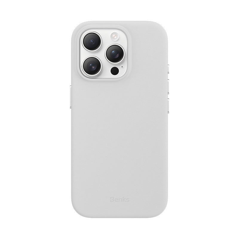 Apple iPhone 16 Pro Max Kılıf M-safe Şarj Özellikli Çizilmeye Dayanıklı Benks VitaPro Serisi PU Deri Kapak
