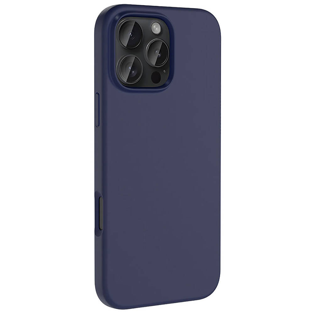 Apple iPhone 16 Pro Max Kılıf M-safe Şarj Özellikli Sıvı Teknolojili Silinebilir Sert Zore Kivi Kapak