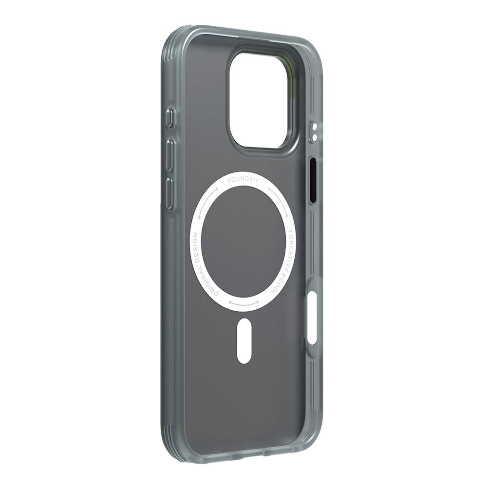 Apple iPhone 16 Pro Max Kılıf M-safe Şarj Özellikli Spor Tasarımlı Youngkit Dynamic Serisi Kapak