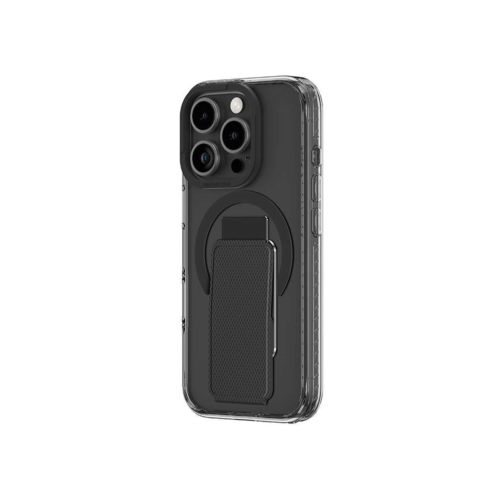 Apple iPhone 16 Pro Max Kılıf M-safe Şarj Özellikli Standlı Amazingthing Titan Pro Plus Kapak