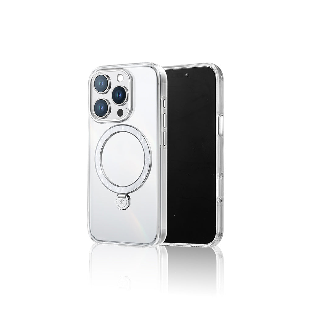 Apple iPhone 16 Pro Max Kılıf M-safe Şarj Özellikli Standlı Pynana Dancing Streamer Serisi Kapak
