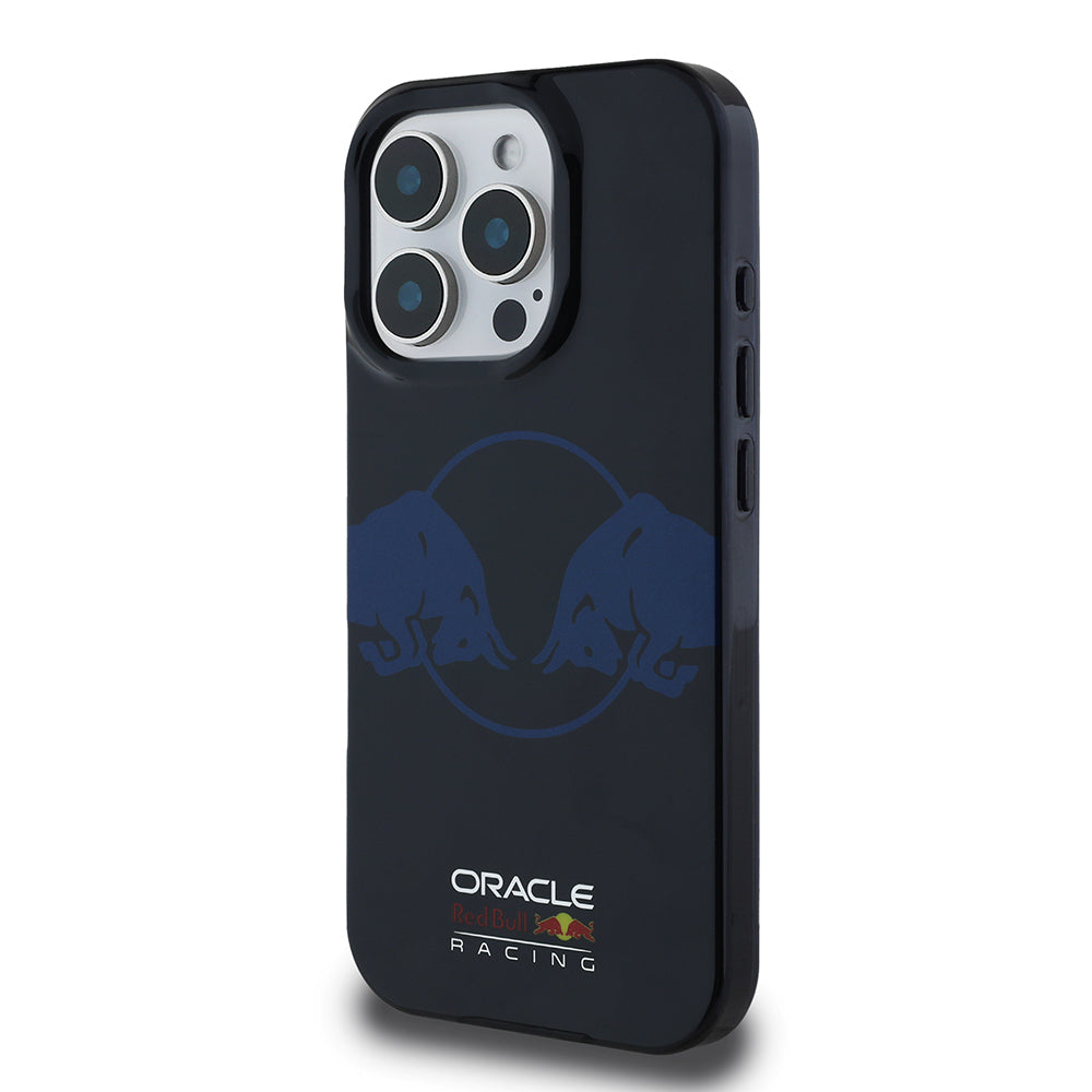 Apple iPhone 16 Pro Max Kılıf Redbull Orjinal Lisanslı M-safe Şarj Özellikli IML Çift Boğa Baskılı Sert Kapak