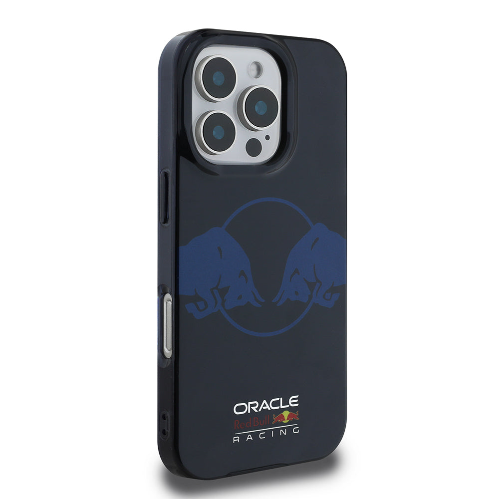 Apple iPhone 16 Pro Max Kılıf Redbull Orjinal Lisanslı M-safe Şarj Özellikli IML Çift Boğa Baskılı Sert Kapak