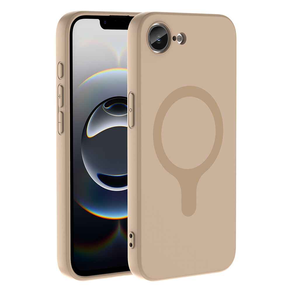 Apple iPhone 16E Kılıf M-Safe Şarj Özellikli Zore Aris Silikon Kapak