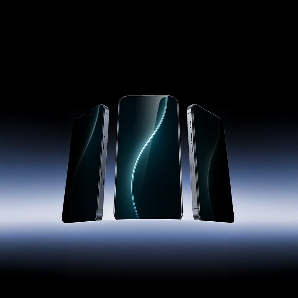 Apple iPhone 17 Air Benks Glass Warrior Privacy HD Cam Ekran Koruyucu + Kolay Uygulama Aparatlı