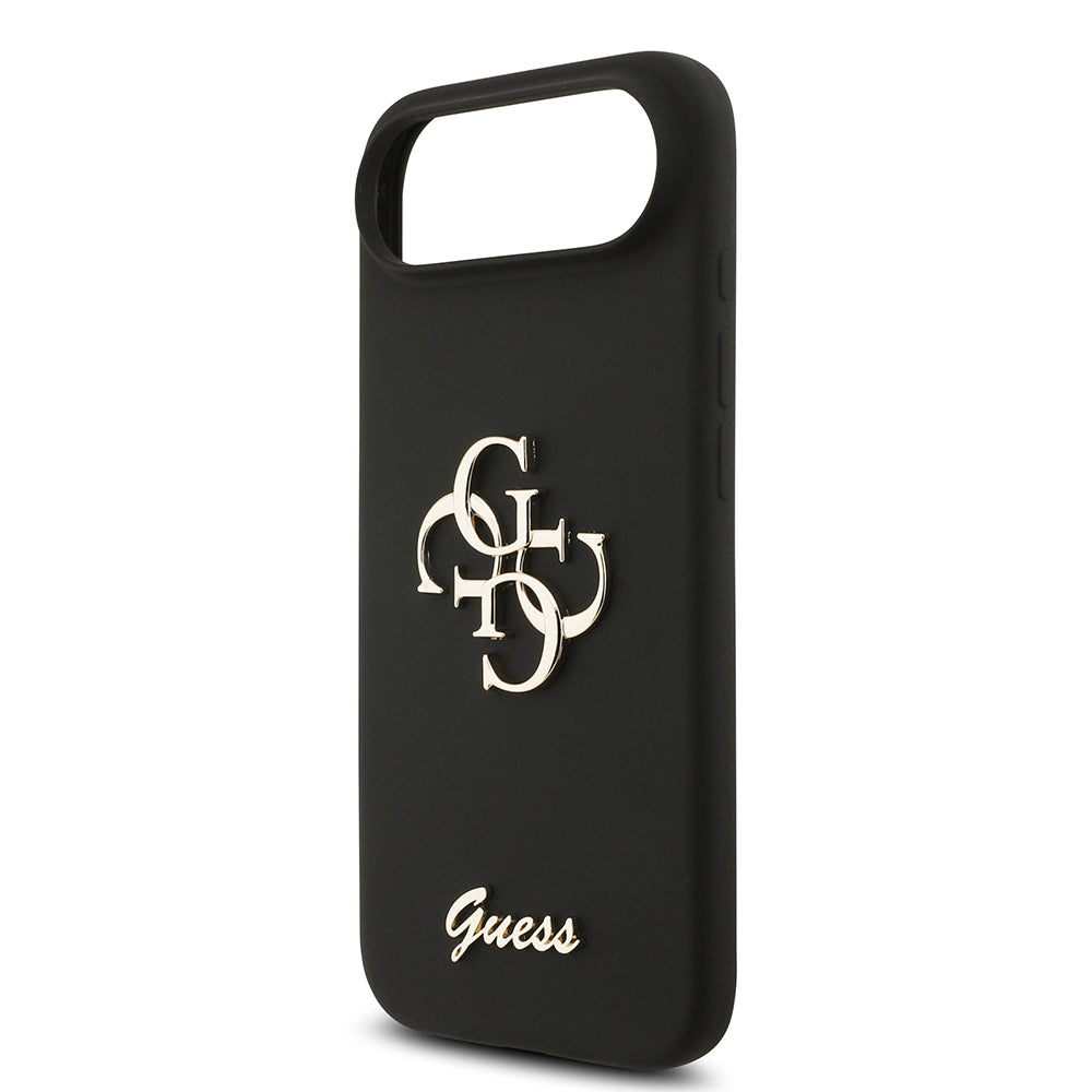 Apple iPhone 17 Air Kılıf Guess Orjinal Lisanslı Grained Yazı Logolu Kapak