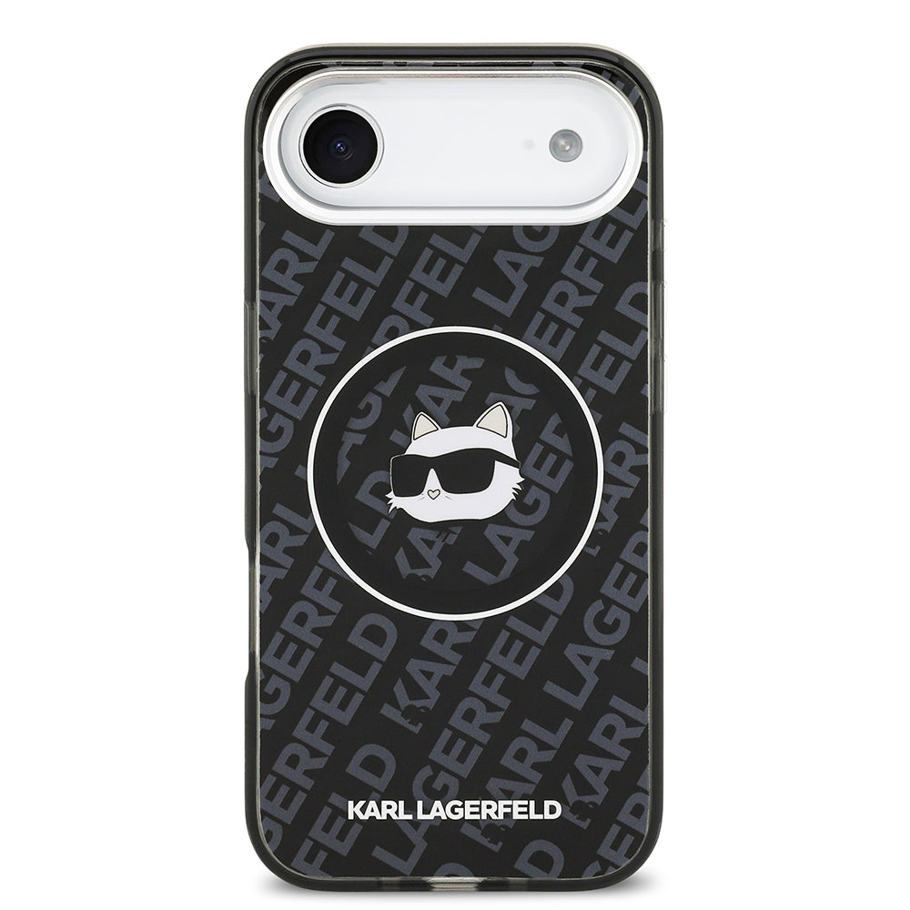 Apple iPhone 17 Air Kılıf Karl Lagerfeld Orjinal Lisanslı IML Baskılı Choupette Heads Kapak