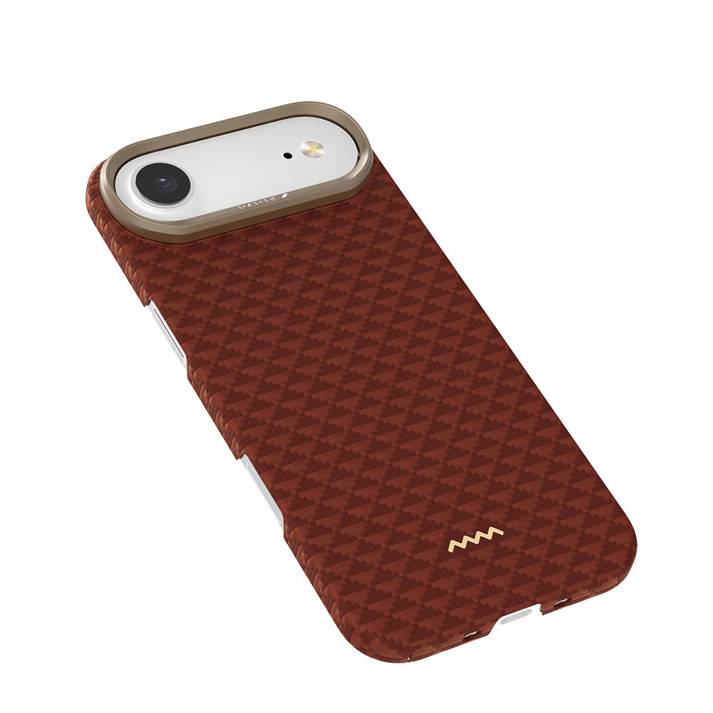 Apple iPhone 17 Air Kılıf M-safe Şarj Özellikli Raptic Aramid Skin Origin Serisi Kapak