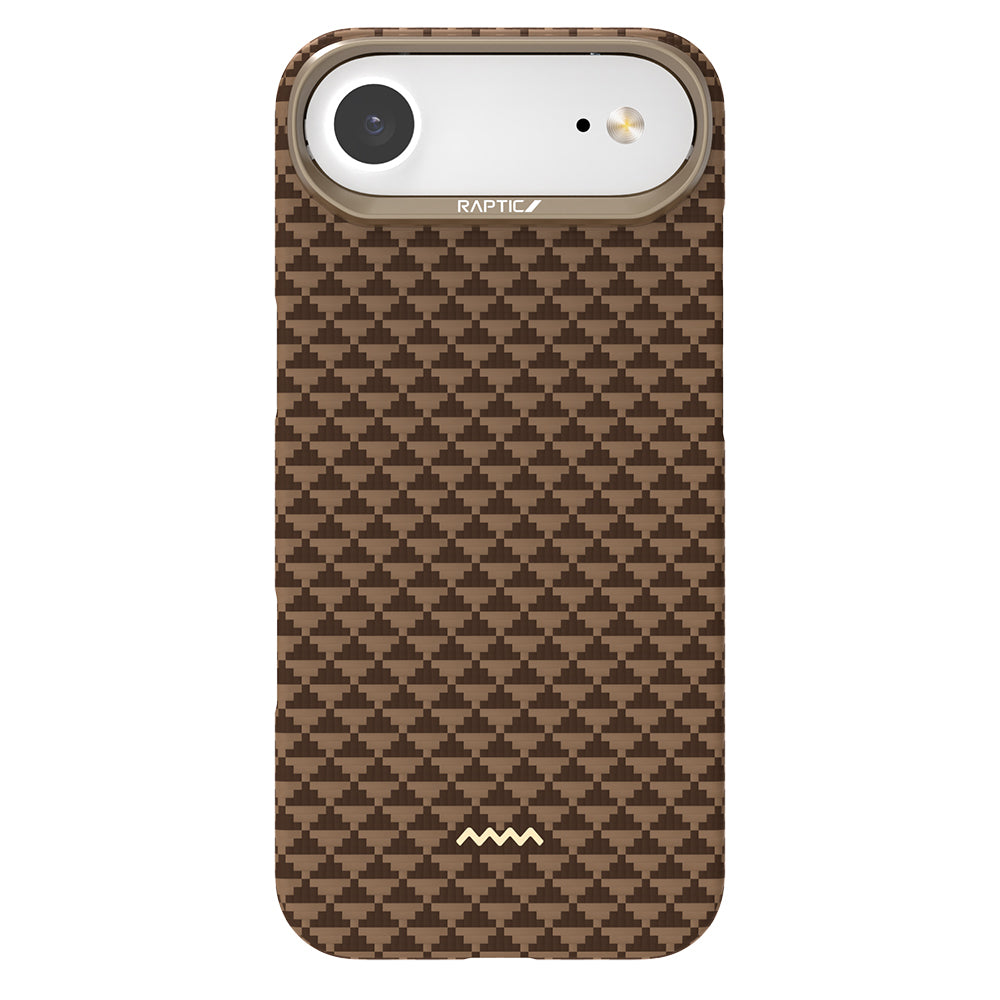 Apple iPhone 17 Air Kılıf M-safe Şarj Özellikli Raptic Aramid Skin Origin Serisi Kapak