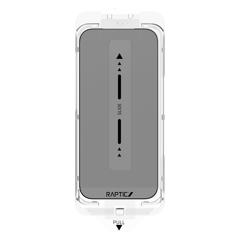 Apple iPhone 17 Air Raptic Air Glass 2.5D Privacy Hayalet Ekran Koruyucu 2 Adet + Kolay Uygulama Aparatlı